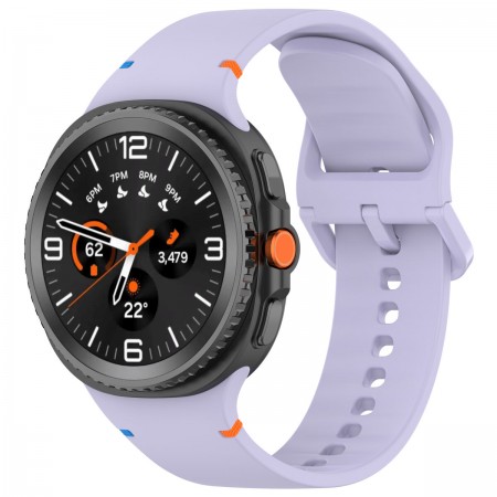 Силиконовый ремешок ArmorStandart для Samsung Galaxy Watch 9 / 8 / 8 Classic 22x132 мм, лавандовый