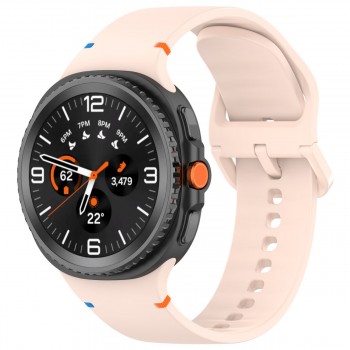 Ремінець силіконовий ArmorStandart для Samsung Galaxy Watch 9 / 8 / 8 Classic, 22×132 мм, світло-рожевий Ремінець силіконовий ArmorStandart для Samsung Galaxy Watch 9 / 8 / 8 Classic, 22×132 мм, світло-рожевий