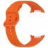 Ремінець ArmorStandart для Samsung Galaxy Watch 9 / 8 / 8 Classic (22x132 мм), помаранчевий, силікон