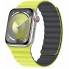 Силіконовий ремінець ArmorStandart MagLink для Apple Watch 42 (Series 12-10)/41/40/38, Lime Grey