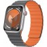 Ремешок ArmorStandart MagLink для Apple Watch 42 (Series 12-10) / 41 / 40 / 38, Grey Orange