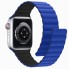 Силіконовий ремінець ArmorStandart MagLink для Apple Watch 42 (Series 12-10)/41/40/38 Blue Black