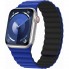 Силіконовий ремінець ArmorStandart MagLink для Apple Watch 42 (Series 12-10)/41/40/38 Blue Black