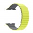 Силиконовый ремешок ArmorStandart MagLink для Apple Watch 49 / 46 / 45 / 44 / 42 мм (Series 1-3), Lime Grey