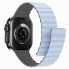 Ремешок силиконовый ArmorStandart MagLink для Apple Watch 49/46/45/44/42 (Series 1-3), сине-серый
