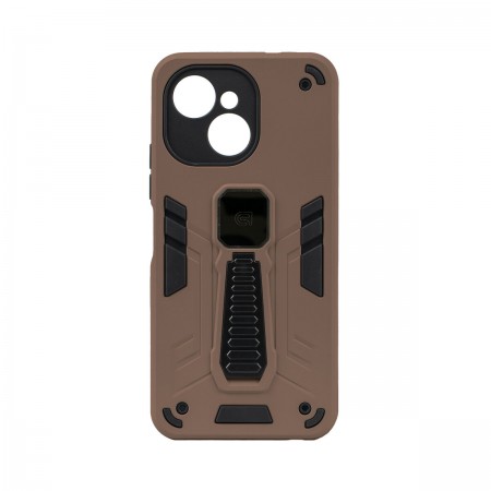 Чохол-накладка ArmorStandart Proover для Tecno Spark 40C 4G, Brown (коричневий)