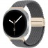 Ремешок ArmorStandart Braided Solo Loop для Samsung Galaxy Watch 9 / 8 / 8 Classic (20x113 мм), угольный (charcoal)