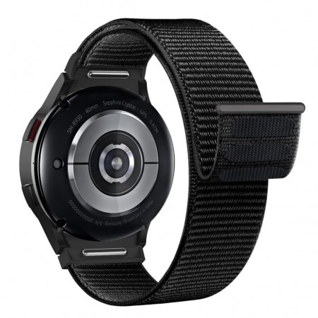 Нейлоновий ремінець ArmorStandart Nylon Band для Samsung Galaxy Watch 9 / 8 / 8 Classic 20x113 mm, чорний