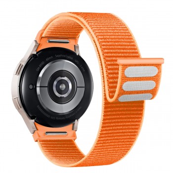 Ремінець нейлоновий ArmorStandart Nylon Band для Samsung Galaxy Watch 9 / 8 / 8 Classic, 20×113 мм, помаранчевий Ремінець нейлоновий ArmorStandart Nylon Band для Samsung Galaxy Watch 9 / 8 / 8 Classic, 20×113 мм, помаранчевий