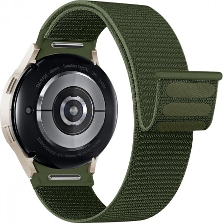 Ремешок ArmorStandart Nylon Band для Samsung Galaxy Watch 9 / 8 / 8 Classic (20x113 мм), хаки, нейлон