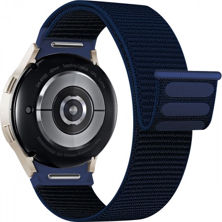 Нейлоновий ремінець ArmorStandart Nylon Band для Samsung Galaxy Watch 9 / 8 / 8 Classic 20x113 мм Dark Blue