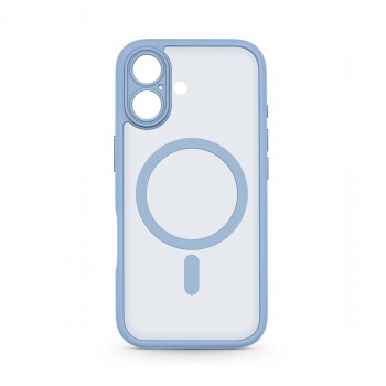 Чехол ArmorStandart Lush MagCase для Apple iPhone 17, Chambray (голубой)