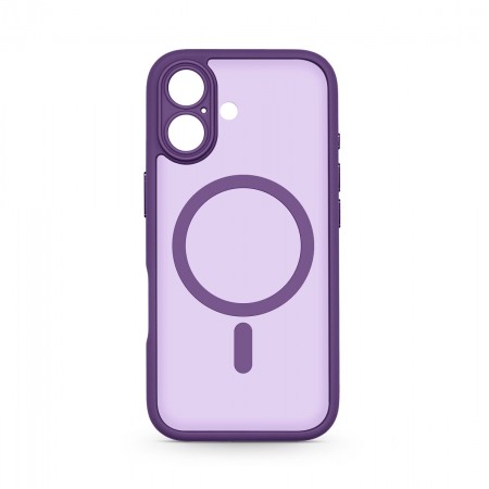 Чехол MagSafe ArmorStandart Lush MagCase для Apple iPhone 17, Dark Violet (фиолетовый)
