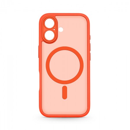 Чехол-накладка ArmorStandart Lush MagCase для Apple iPhone 17, оранжевый