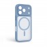 Чохол ArmorStandart Lush MagCase для iPhone 17 Pro з MagSafe, Chambray (блакитний)