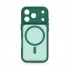 Чохол MagSafe ArmorStandart Lush MagCase для Apple iPhone 17 Pro, Dark Green (зелений)