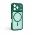 Чохол MagSafe ArmorStandart Lush MagCase для Apple iPhone 17 Pro, Dark Green (зелений)