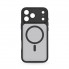 Чехол MagSafe ArmorStandart Lush MagCase для Apple iPhone 17 Pro Max, Black (чёрный)