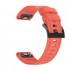 Силіконовий ремінець ArmorStandart для Garmin 20 мм, коралово-червоний (Coral Red)