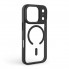 Прозорий чохол MagSafe ArmorStandart Unit-C MagCase для Apple iPhone 17 Pro, Black (чорний)