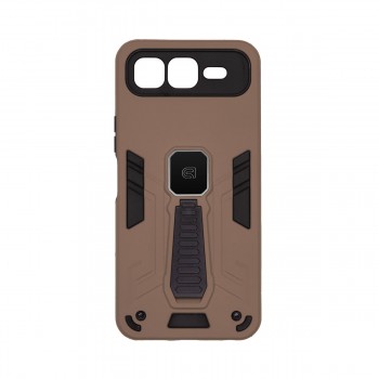 Чохол-накладка ArmorStandart Proover для Infinix Smart 10 Plus 4G, Brown (коричневий) Чохол-накладка ArmorStandart Proover для Infinix Smart 10 Plus 4G, Brown (коричневий)