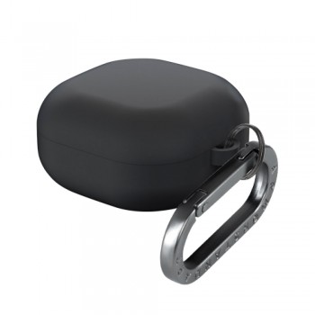 Силіконовий чохол для навушників Samsung Galaxy Buds Core чорний ArmorStandart Hang Case з карабіном Силіконовий чохол для навушників Samsung Galaxy Buds Core чорний ArmorStandart Hang Case з карабіном