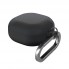 Силіконовий чохол для навушників Samsung Galaxy Buds Core чорний ArmorStandart Hang Case з карабіном