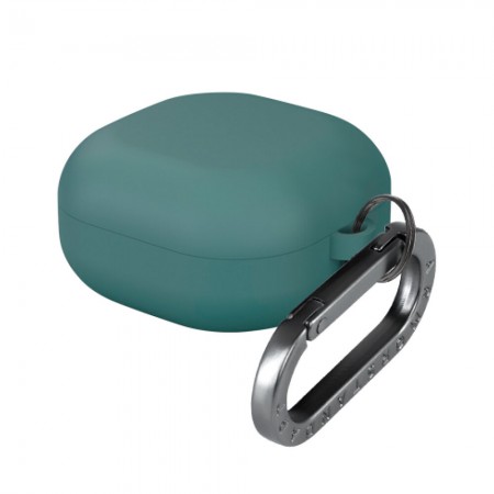 Силіконовий чохол для навушників Samsung Galaxy Buds Core ArmorStandart Hang Case з карабіном, зелений