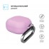 Силіконовий чохол ArmorStandart Hang Case для Samsung Galaxy Buds Core фіолетовий з карабіном