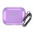 Чехол для наушников ArmorStandart Air для Apple Airpods Pro 3, TPU, с карабином, фиолетовый