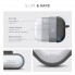 Силиконовый чехол ArmorStandart Hang Case для Apple AirPods Pro 3 с карабином, Advanced ash