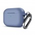 Силиконовый чехол ArmorStandart Hang Case для Apple AirPods Pro 3 с карабином, лавандовый