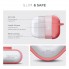 Силіконовий чохол з карабіном ArmorStandart Hang Case для Apple AirPods Pro 3, Pink