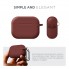 Силиконовый чехол ArmorStandart Hang Case для Apple AirPods Pro 3 с карабином, Scarlet