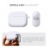 Силіконовий чохол з карабіном ArmorStandart Hang Case для Apple AirPods Pro 3, White