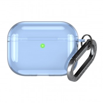 Чохол для навушників ArmorStandart Air для Apple Airpods Pro 3, TPU, з карабіном, синій