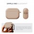 Силиконовый чехол с карабином ArmorStandart Hang Case для Apple AirPods Pro 3, Pink Sand
