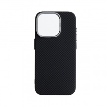 Чохол з MagSafe ArmorStandart LikeCarbon2 MagCase для Apple iPhone 16 Pro, Kevlar Black