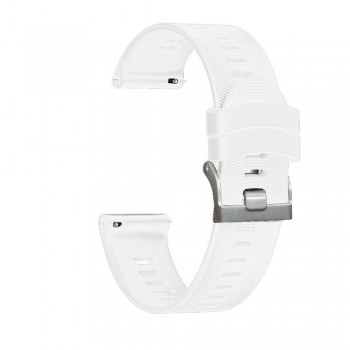 Ремінець силіконовий ArmorStandart Silicone Soft Watch Strap 20 мм, білий Ремінець силіконовий ArmorStandart Silicone Soft Watch Strap 20 мм, білий
