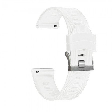 Ремінець силіконовий ArmorStandart Silicone Soft Watch Strap 20 мм, білий