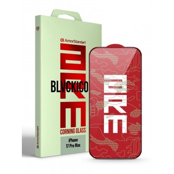 Захисне скло ArmorStandart Corning Black Icon для iPhone 17 Pro Max, 6,9