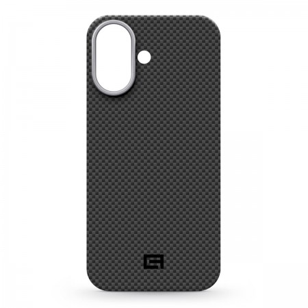 Чохол MagSafe з кевлару ArmorStandart BlackIcon Kevlar MagCase для Apple iPhone 17, Black (чорний)