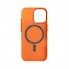 Чохол ArmorStandart LikeCarbon2 MagCase для iPhone 17 з MagSafe, під карбон, Kevlar Orange (помаранчевий)