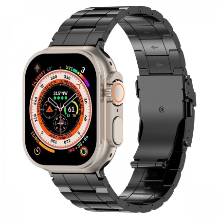 Ремінець ArmorStandart Metal для Apple Watch 42 (Series 12-10)/41/40/38, чорний