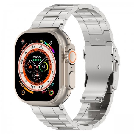 Ремешок ArmorStandart Metal для Apple Watch 49 / 46 / 45 / 44 / 42 (Series 1-3), серебристый