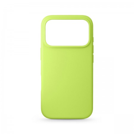 Силиконовый чехол MagSafe ArmorStandart ICON2 MagCase для Apple iPhone 17 Pro, Neon Yellow (жёлтый)