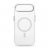Чохол-накладка з MagSafe ArmorStandart Unit MagCase для Apple iPhone 17 Air Matte Clear Silver