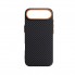 Чехол с MagSafe и карбоновой текстурой ArmorStandart LikeCarbon2 SE MagCase для Apple iPhone 17 Air Black Orange