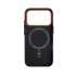 Чехол MagSafe ArmorStandart LikeCarbon2 SE MagCase для Apple iPhone 17 Pro, Black Orange (чёрный)