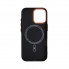 Чехол ArmorStandart LikeCarbon2 SE MagCase для Apple iPhone 17 Kevlar Black Orange